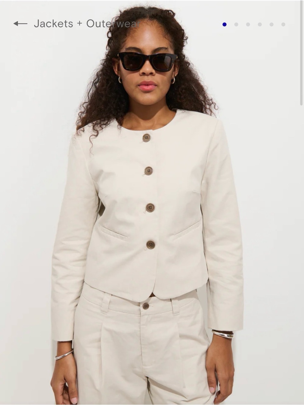 Alex Mill Soho Jacket In Cotton Linen